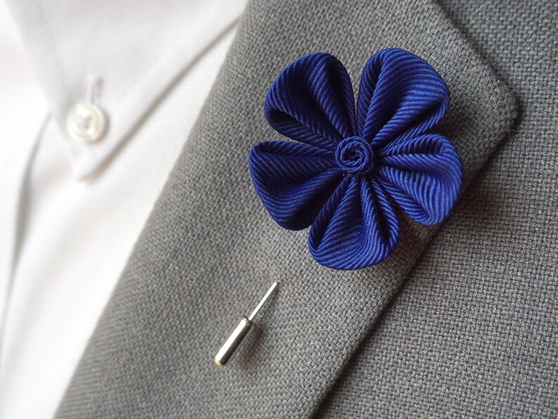 Handmade Lapel Flower Pin / flower lapel pin / flower brooch / Etsy