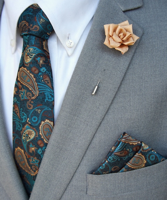 Men's Ties & Pocket Squares - Silk Ties & Pocket Scarves