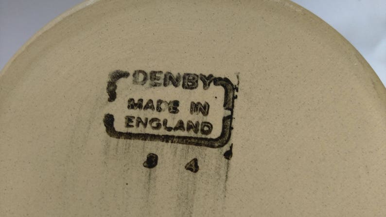 Vintage Small Pottery Bowl By Denby.