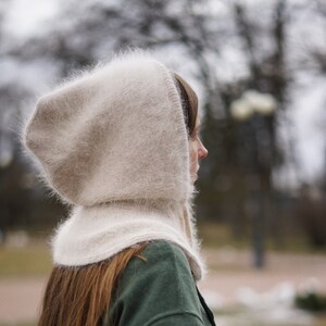 Knit Hood, Balaclava Beige, Balaclava Hat for Women, Balaclava Hat Knitted, Bucket Hat Knit, Cowl Hood, Angora Hood - Etsy Knit Hood, Balaclava Beige, Balaclava Hat for Women, Balaclava Hat Knitted, Bucket Hat Knit, Cowl Hood, Angora Hood - Etsy