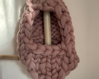 Passamontagna invernale, lana merino, maschera integrale invernale unisex, casco lavorato a maglia, protezione per il viso lavorata a maglia, berretto da sci