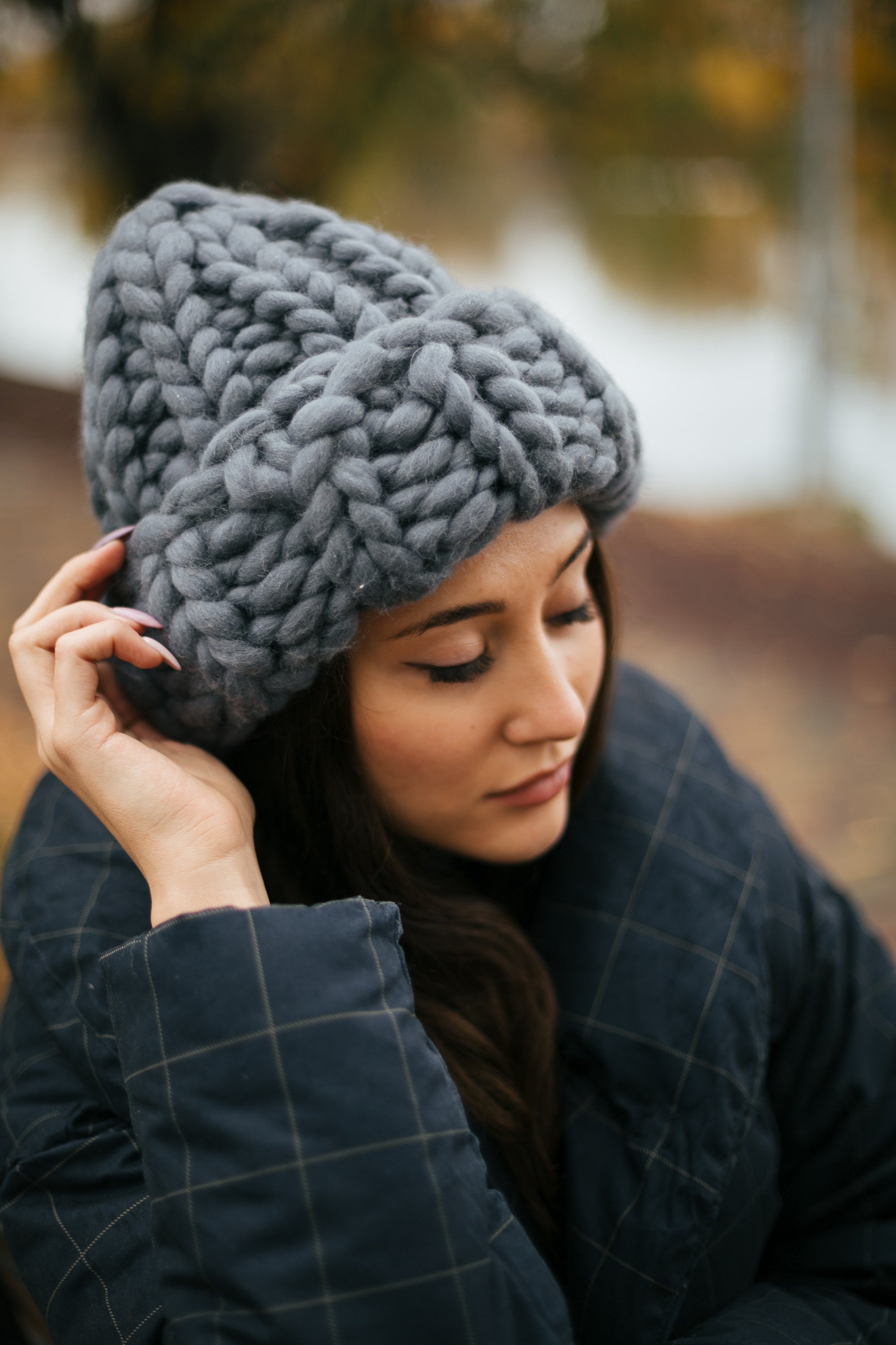 Women's wool knit hat Soft merino wool Helsinki hat Etsy