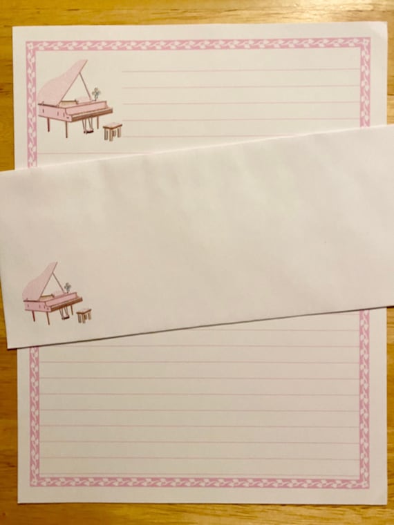 Pink Letter Set Pink Letter Writing Set