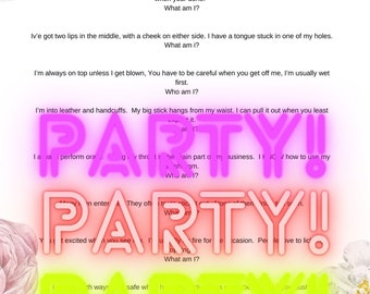 Dirty Minds Möhippa Spel, Ladies Night Spel