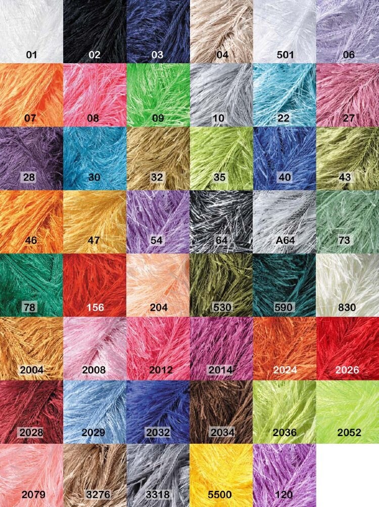 Long Skirt / Pufy Skirt Yarn Decofur /yarn Mohair/ Long NAP Etsy