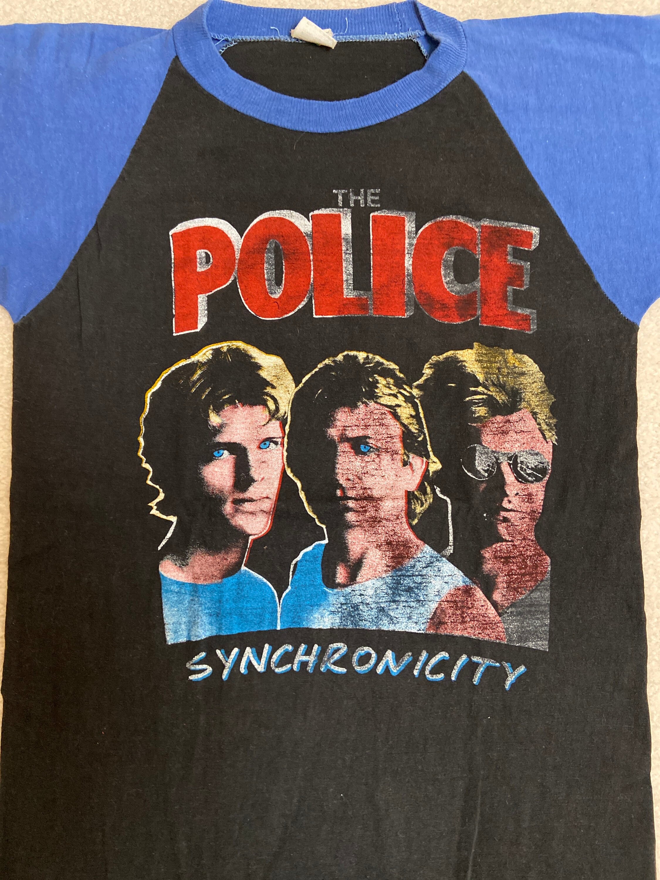 80’s vintage THE POLICE tee 1983 Tシャツ The Police '83 Band T-Shirt | The Police Band Tee | Bluescentric