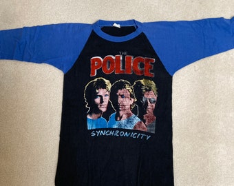 Rare Authentic Vintage the Police Synchronicity Police Jam