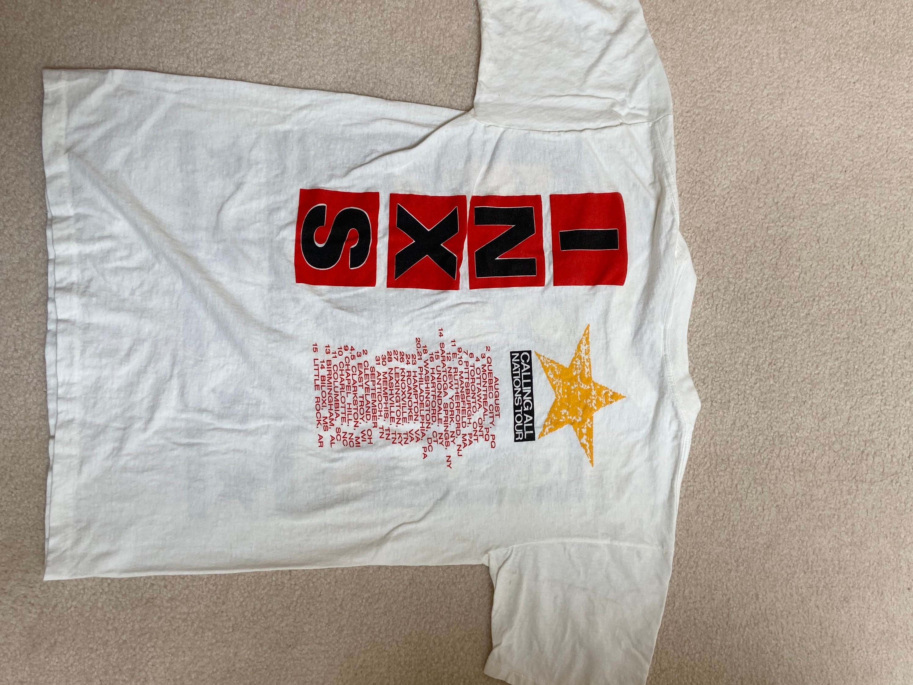 RARE Vintage INXS Calling All Nations 1988 Tour Shirt - Etsy