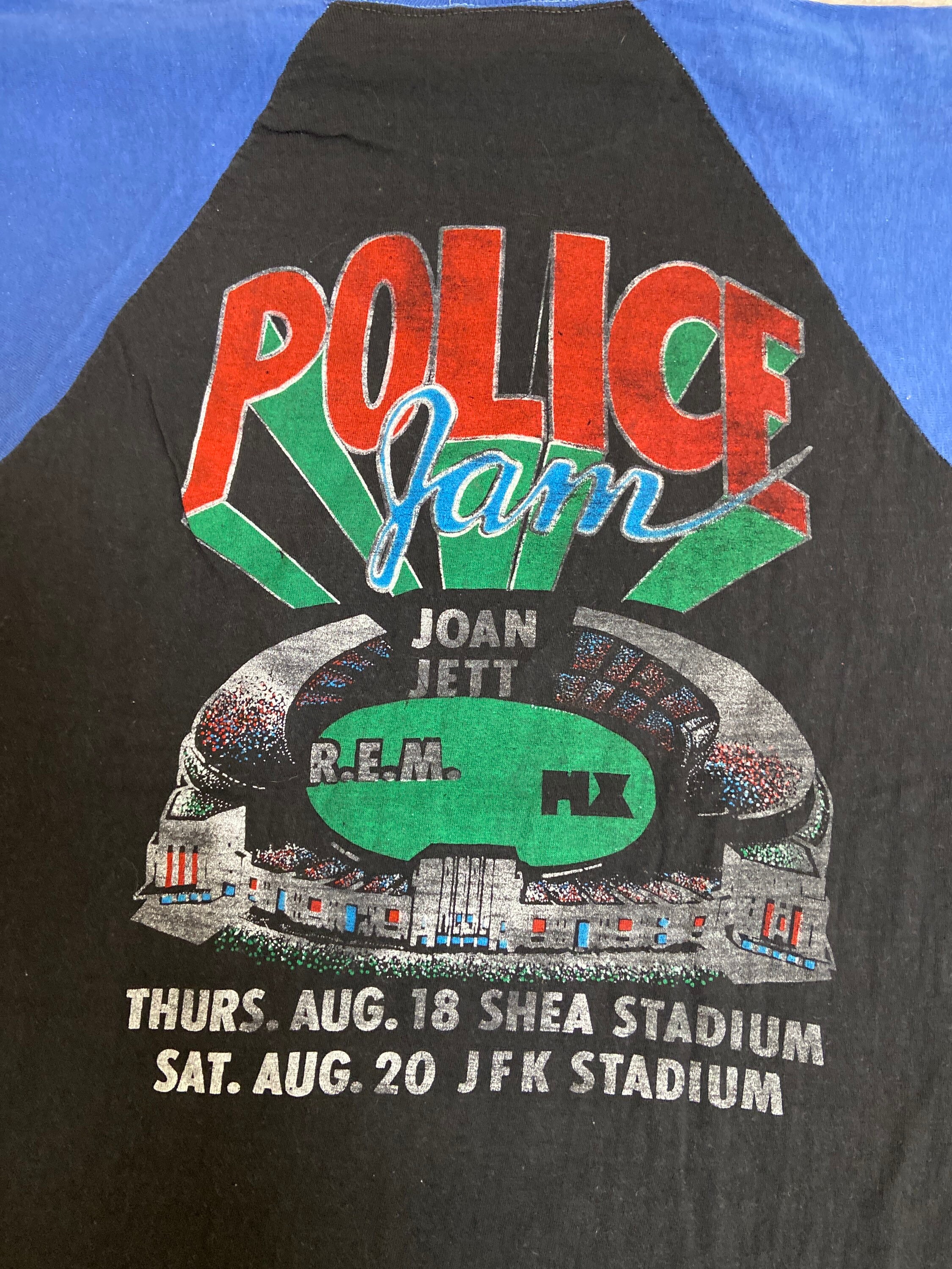 80’s vintage THE POLICE tee 1983 Tシャツ The Police '83 Band T-Shirt | The Police Band Tee | Bluescentric