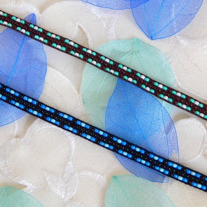 Choker necklace bracelet beaded Czech Seed minimalist chokerd ainty beachy
