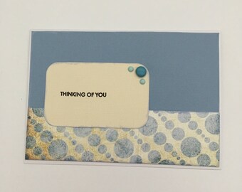 Handmade Card - Thinking of You