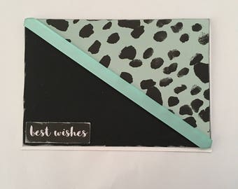 Handmade Card - Best Wishes