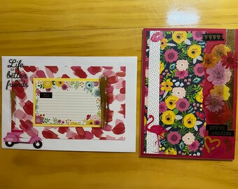 Handmade Decorated Card & Envelope