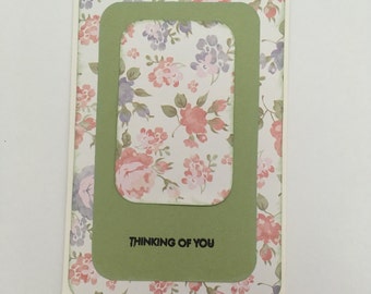 Handmade Card - Thinking of You