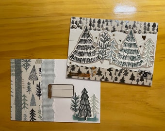 Handmade Decorated Card & Envelope