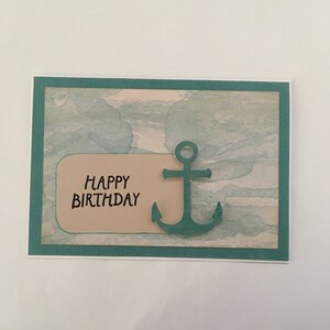 Handgemachte Karte - Happy Birthday
