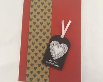 Handmade Card - Forever and always