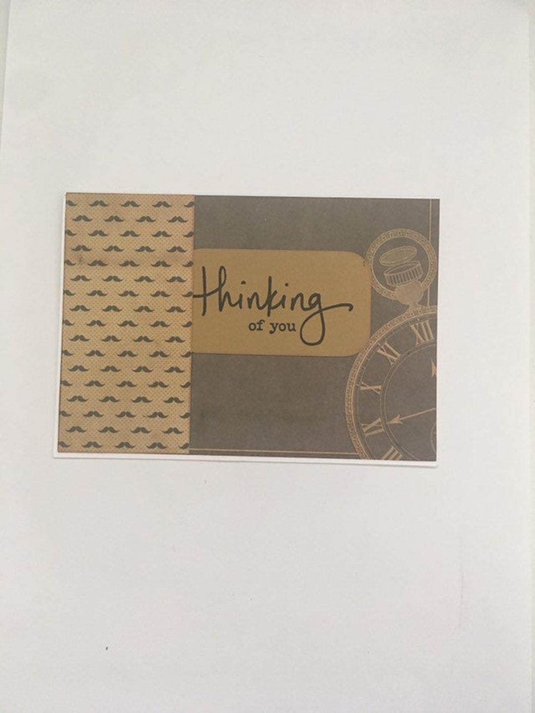 Handmade Card - Thinking of You - Etsy