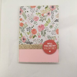 Cartão feito à mão - seja meu namorado?