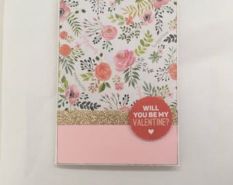 Handmade Card - Be my Valentine? (G12)