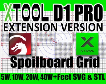 xTool D1 Pro/D1 Extension Kit | Doubles The Work Space - Red