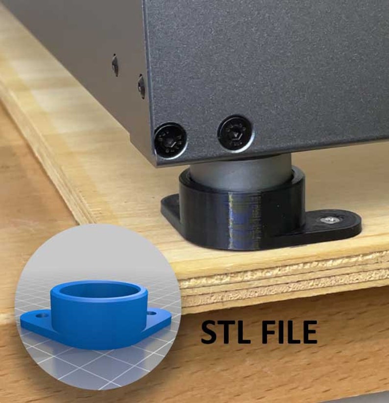xTool D1 Pro EXTENSION Grid/Feet/Lightburn/xTool Creative Space Files (Digital Download) image 6