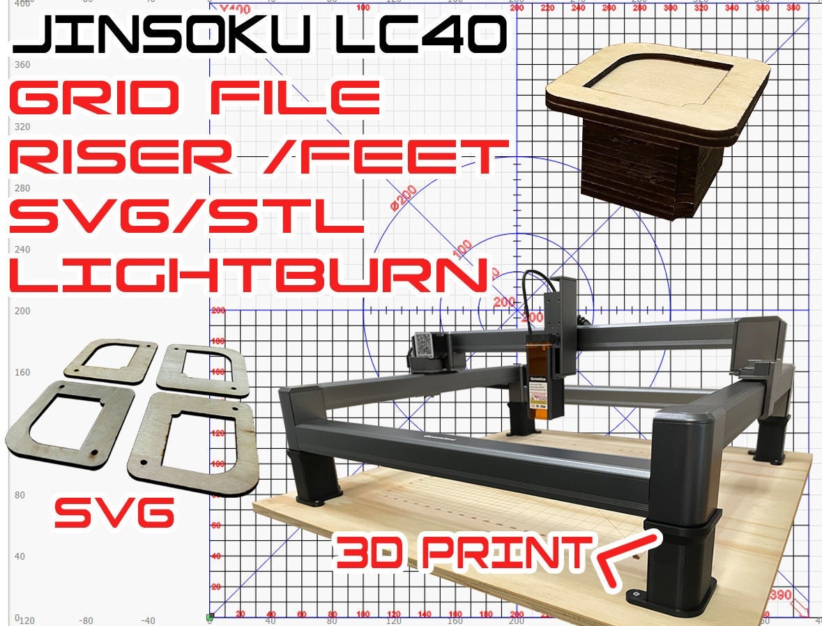 Xtool S1 Jig System FILE ONLY 