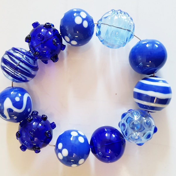 Blown Glass Beads Etsy