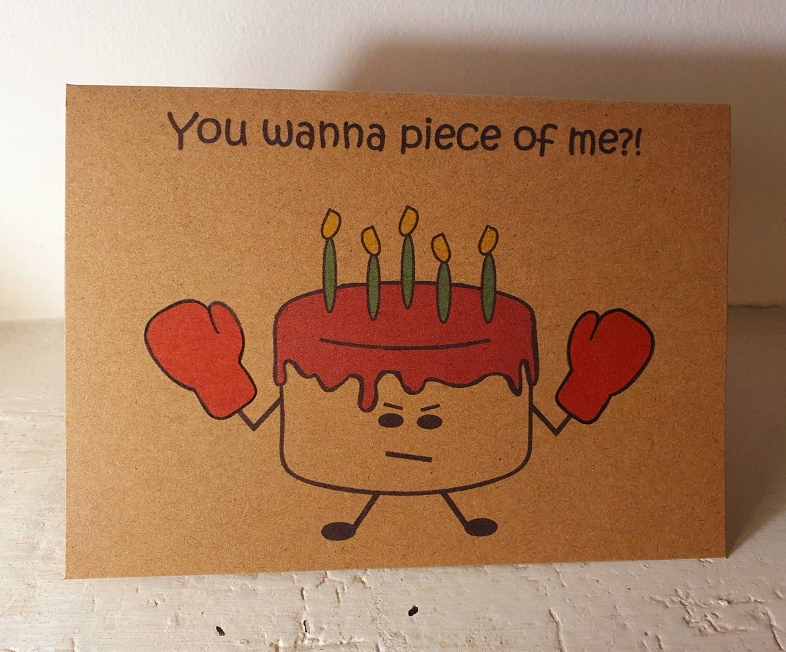 Handmade Funny Birthday Card Unique Silly Card Funny - Etsy UK