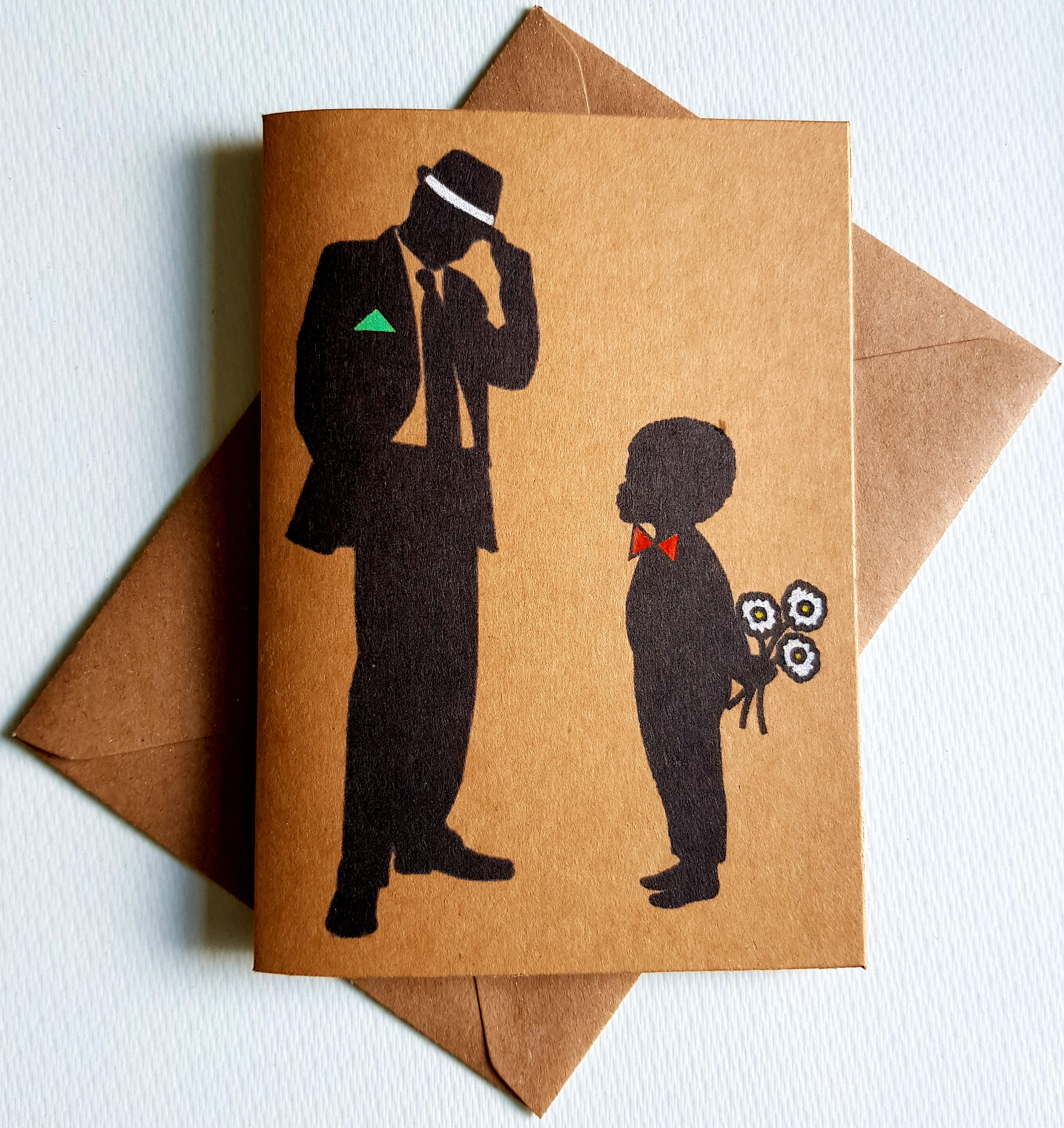 Handmade Card for Dad Unique Father's Day Card Happy Etsy