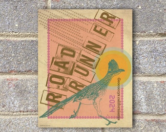 Roadrunner Art Poster