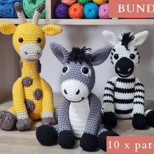 Crochet Pattern Bundle: Any 10 Patterns (PDF in US or UK Terms)