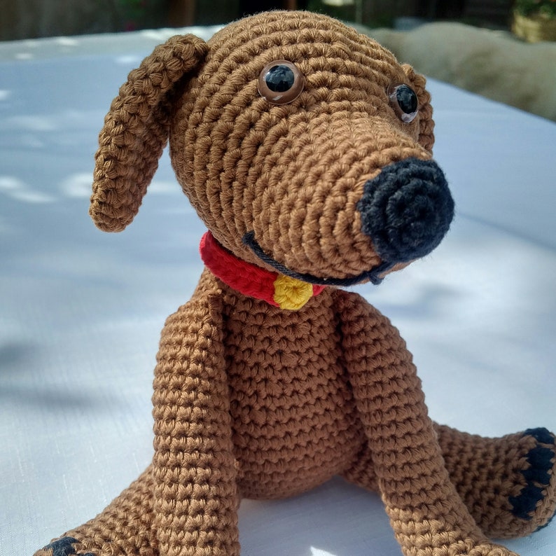 PDF Labrador Crochet Pattern Lenny the Labrador Crochet | Etsy