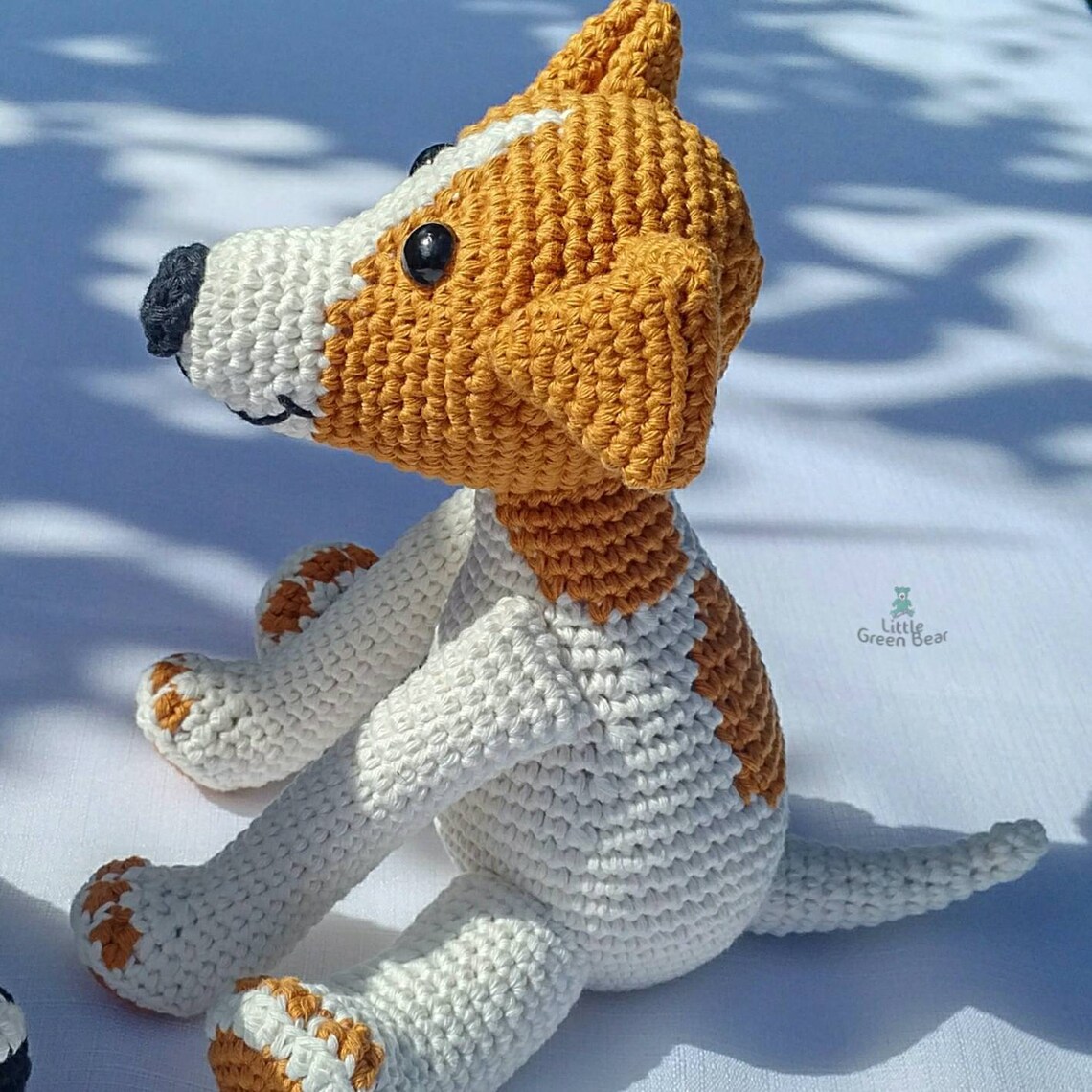 PDF Jack Russell Crochet Pattern Jeremy the Jack Russell Etsy Canada