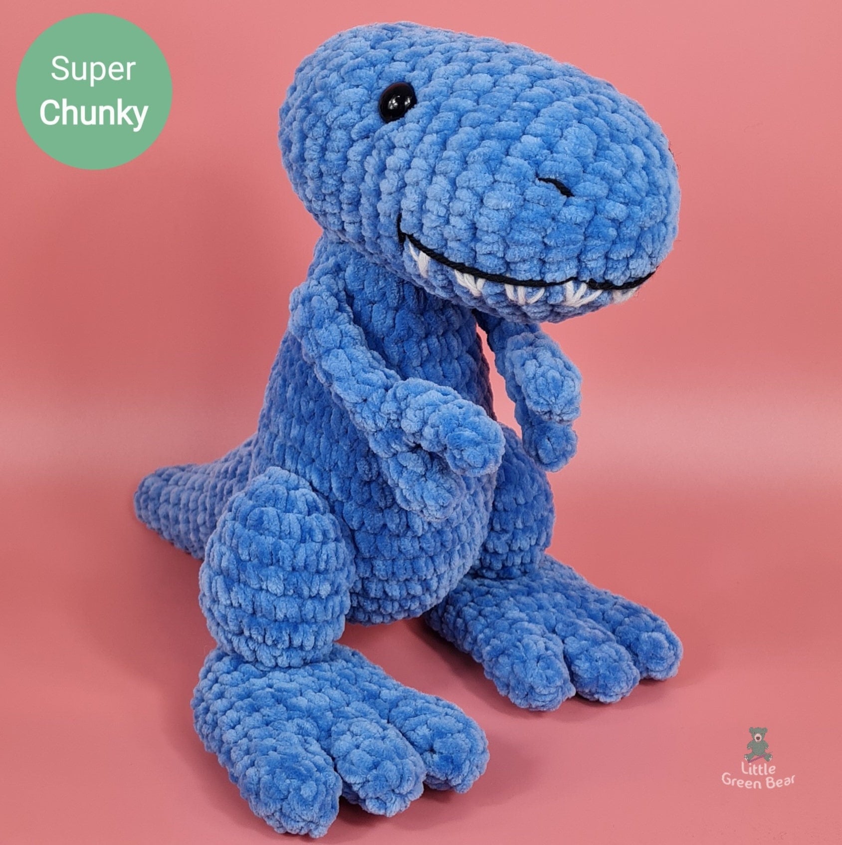 Tom the T-Rex Crochet Pattern