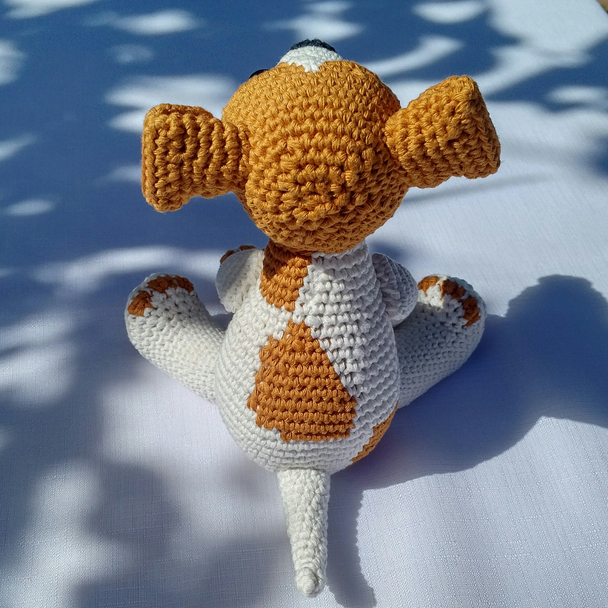 PDF Jack Russell Crochet Pattern Jeremy the Jack Russell Etsy Canada
