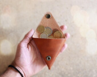 Small wallet for coins,you can fit it wherever you want,easy fit ,coin wallet,coins wallet, purse wallet,tan wallet,tan coins wallet