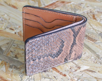 snake leather wallet,snake Wallet,Bifold Leather Wallet,snake wallet Gift,snake leather,real snake,snake purse,coins wallet,real snake purse