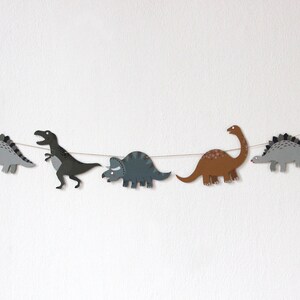 Girlande Dinosaurier