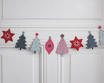 Girlande Vintage Christmas