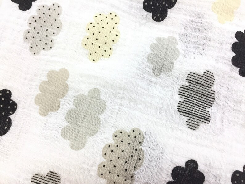 Neutral Cloud Muslin Swaddle