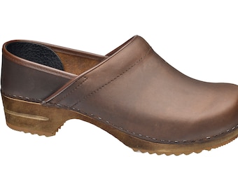 Sanita Jamie clogs antique brown