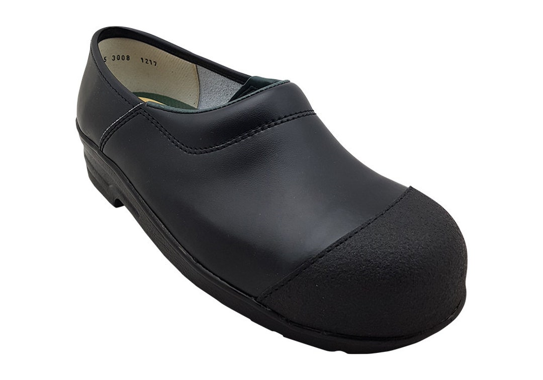 MB Clogs, Comfort Safety Clogs Black With Steel Toe Cap - Etsy