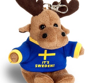 Swedish Moose Keyring