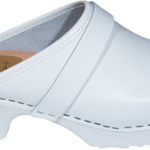 MB Clogs, Original Swedish clogs with white rubber sole