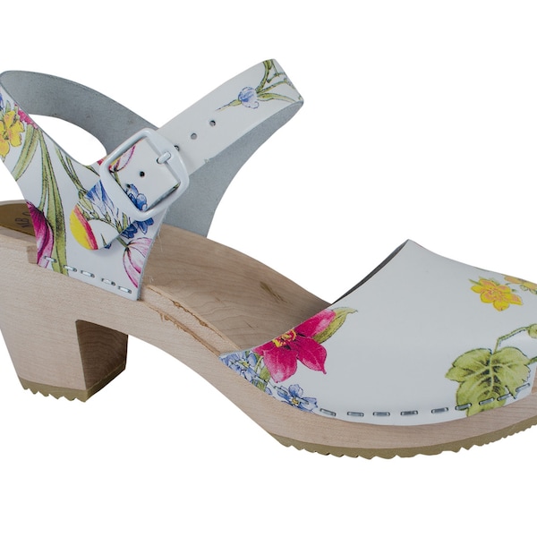 MB clogs, clogs sandal Summer Flowers