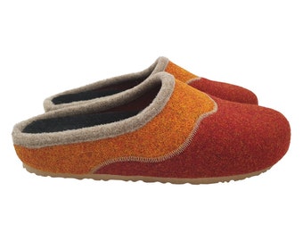 MB Clogs, zapatillas tipo zueco en color óxido/naranja