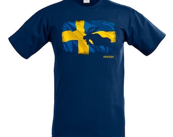 T-shirt Sweden flag