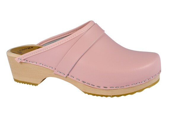 pink clogs