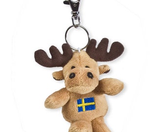 Keychain little moose